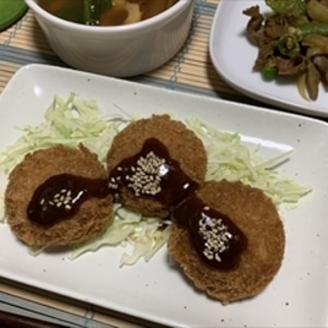 ご飯にぴったり♪とんかつの味噌だれソース